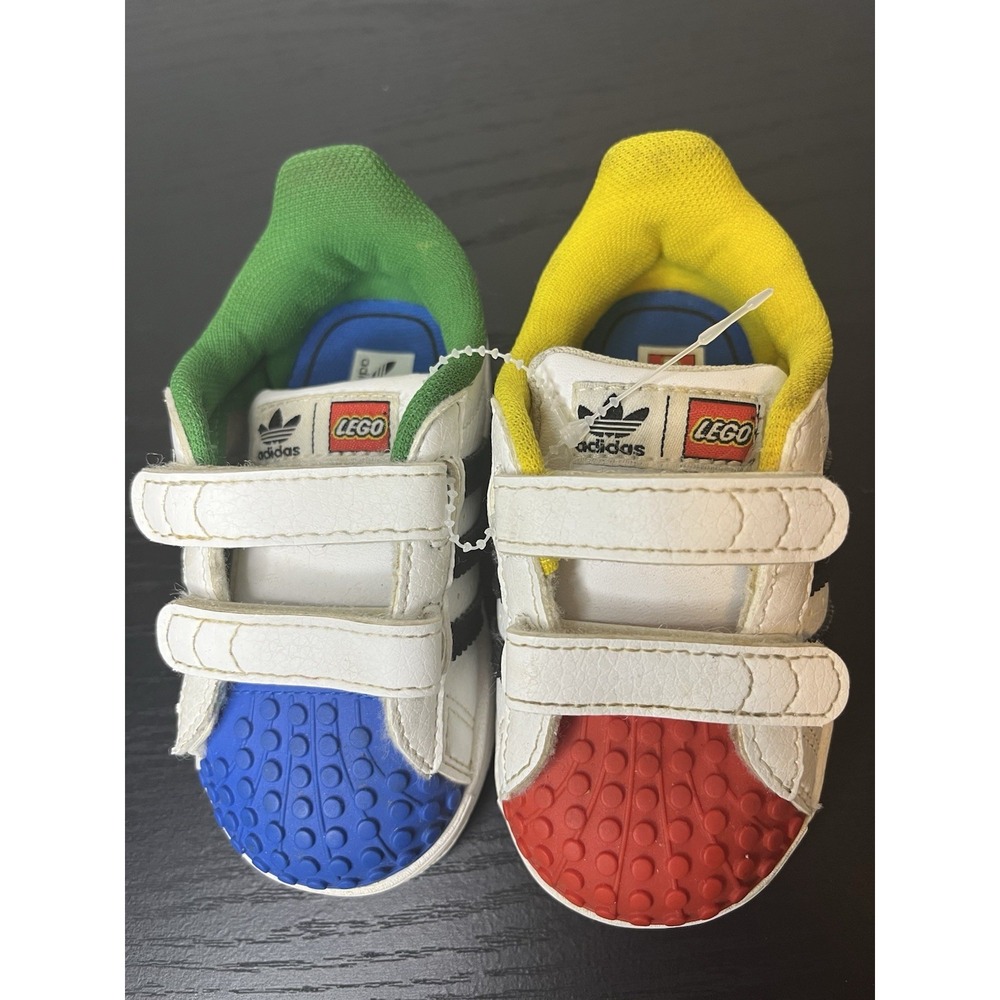 Lego Adidas Superstar Child Size 5C - Picture 5 of 6
